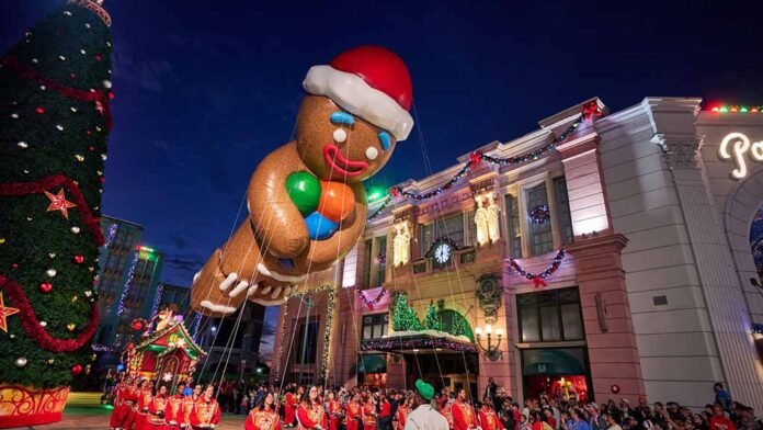 Universal’s Holiday Parade featuring Macy’s passará pelo Universal Studios Florida (Foto: Divulgação/Universal Orlando) Universal’s Holiday Parade featuring Macy’s passará pelo Universal Studios Florida (Foto: Divulgação/Universal Orlando)
