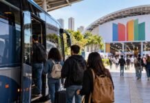 Bienal do Livro amplia buscas por ônibus para São Paulo em 63,3% Buscas por passagens de ônibus para São Paulo cresceram 63,3% na última semana de agosto (Foto: ChatGPT)