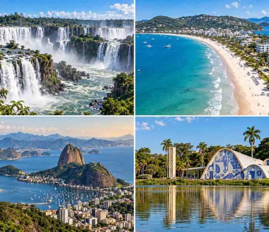 Black Friday 2026: onde viajar de acordo com seu perfil de viagem Foz do Iguaçu, Florianópolis, Rio de Janeiro e Belo Horizonte estão entre os destinos sugeridos pelo Grupo JCA para diferentes perfis de viajantes (Foto: ChatGPT)