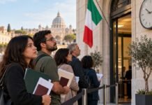 Cidadania italiana em 2026: fila pode chegar a 15 anos de espera Brasileiros podem enfrentar espera de até 15 anos pelo reconhecimento da cidadania italiana nos consulados (Foto: IA)